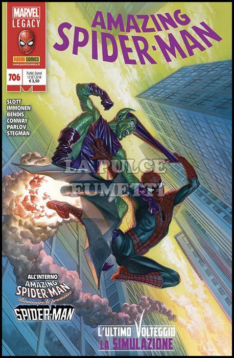 UOMO RAGNO #   706 - AMAZING SPIDER-MAN - MARVEL LEGACY